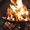 Deko Living 38 Inch Diameter Outdoor Steel Wood Burning  Fire Pit with Log Storage COB10509 - alternate 3